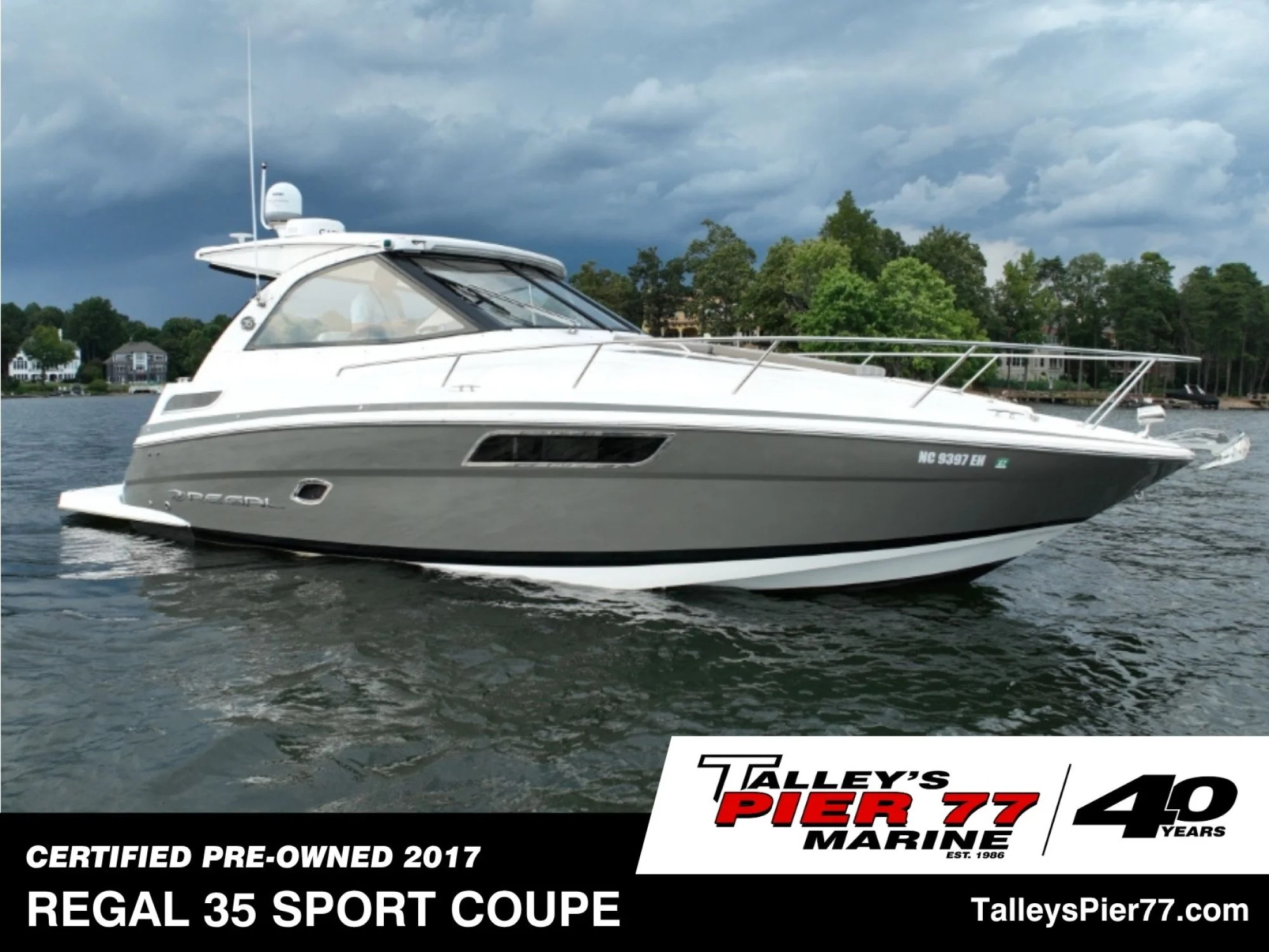 2017 Regal 35 Sport Coupe - Main Image