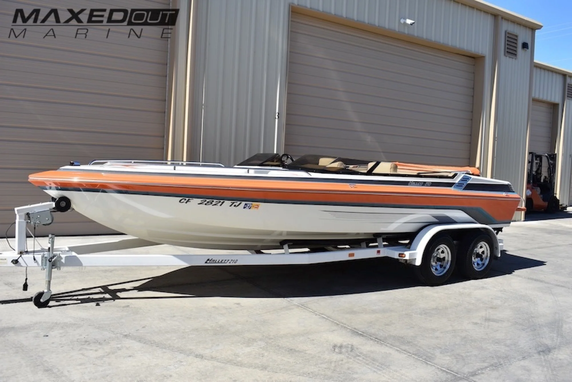 1995 Hallett 210 Open Walk Through Mercury 5.7!! - Image 2