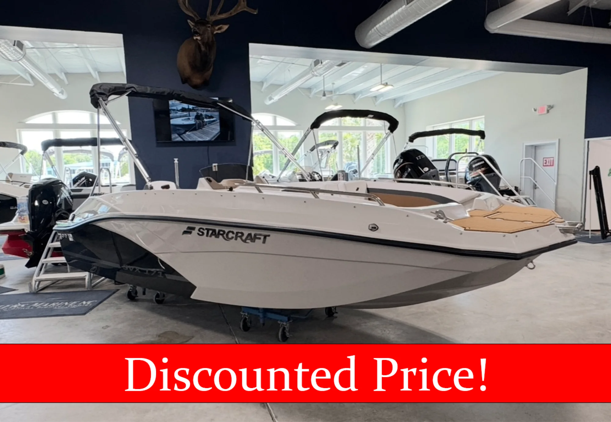 2025 Starcraft SVX 171 Silver/White/Black