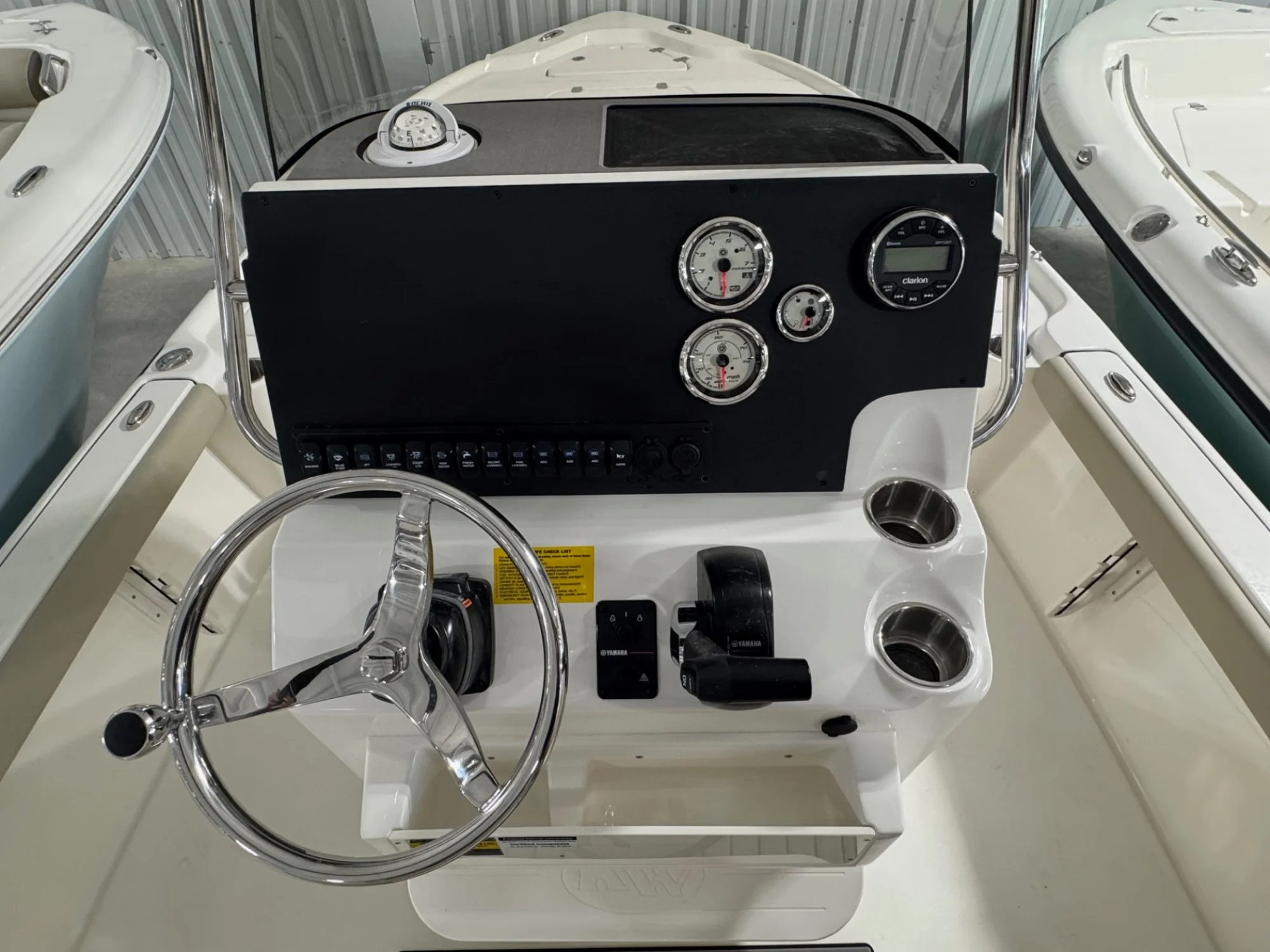 2026 Key West 210 Bay Reef Solid Ice Blue - Image 4