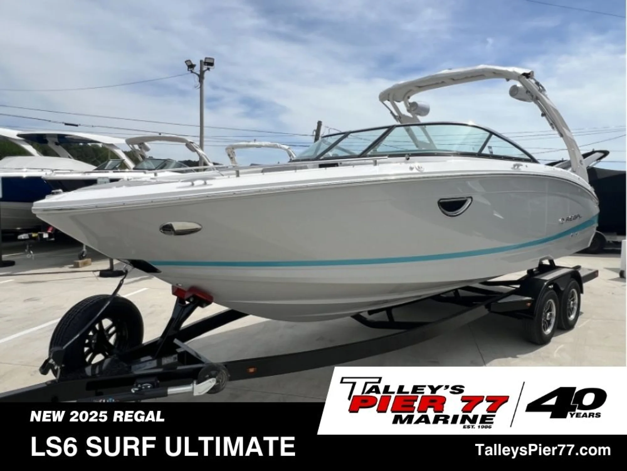 2025 27' Regal LS6 Surf Ultimate
