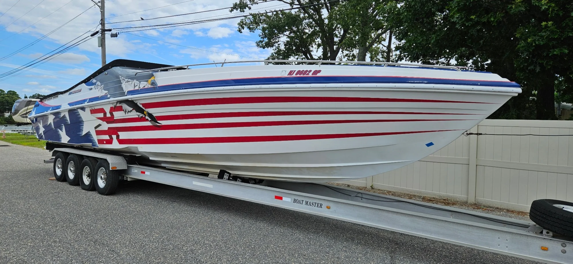 2001 Black Thunder 460 EC w trip 575's