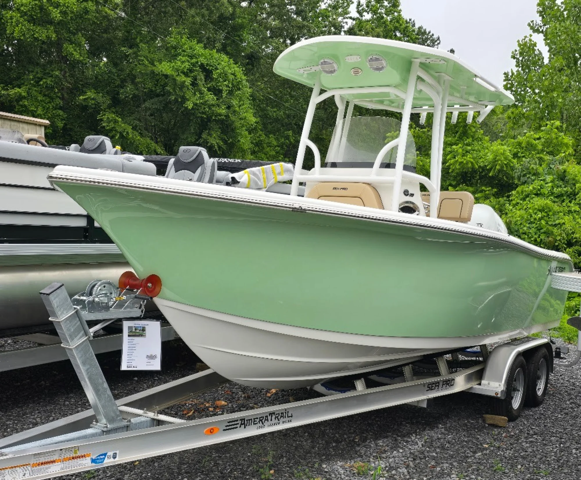 2025 Sea Pro 222 CC w/ Trailer