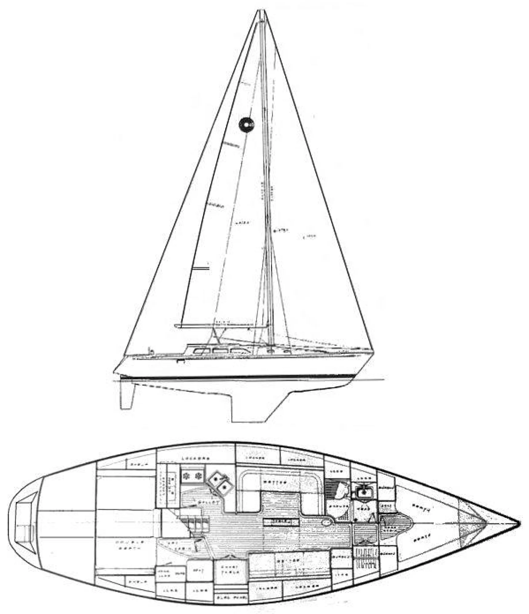1986 O'day 40 Deep - Image 2