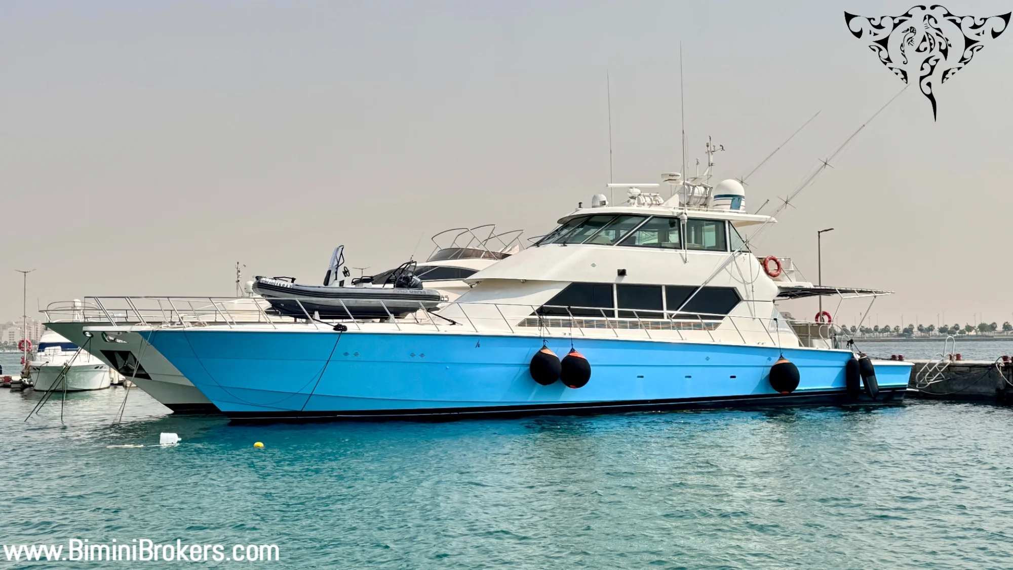 Fully refited Hatteras 82