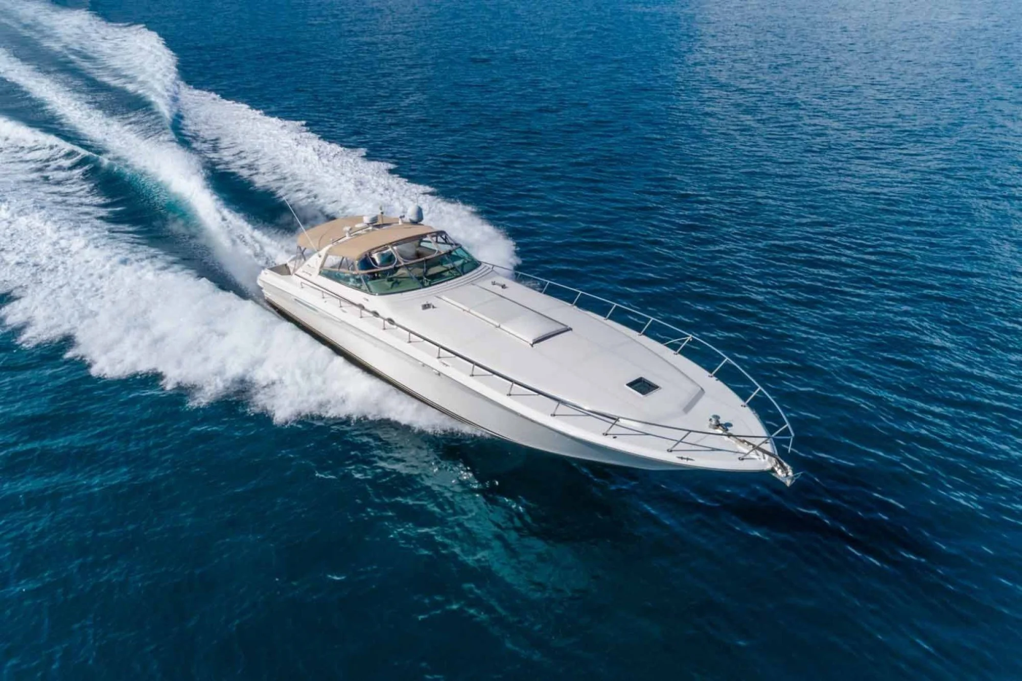1996 Sea Ray 630 Super Sun Sport – Twin Caterpillar 3412s - Main Image