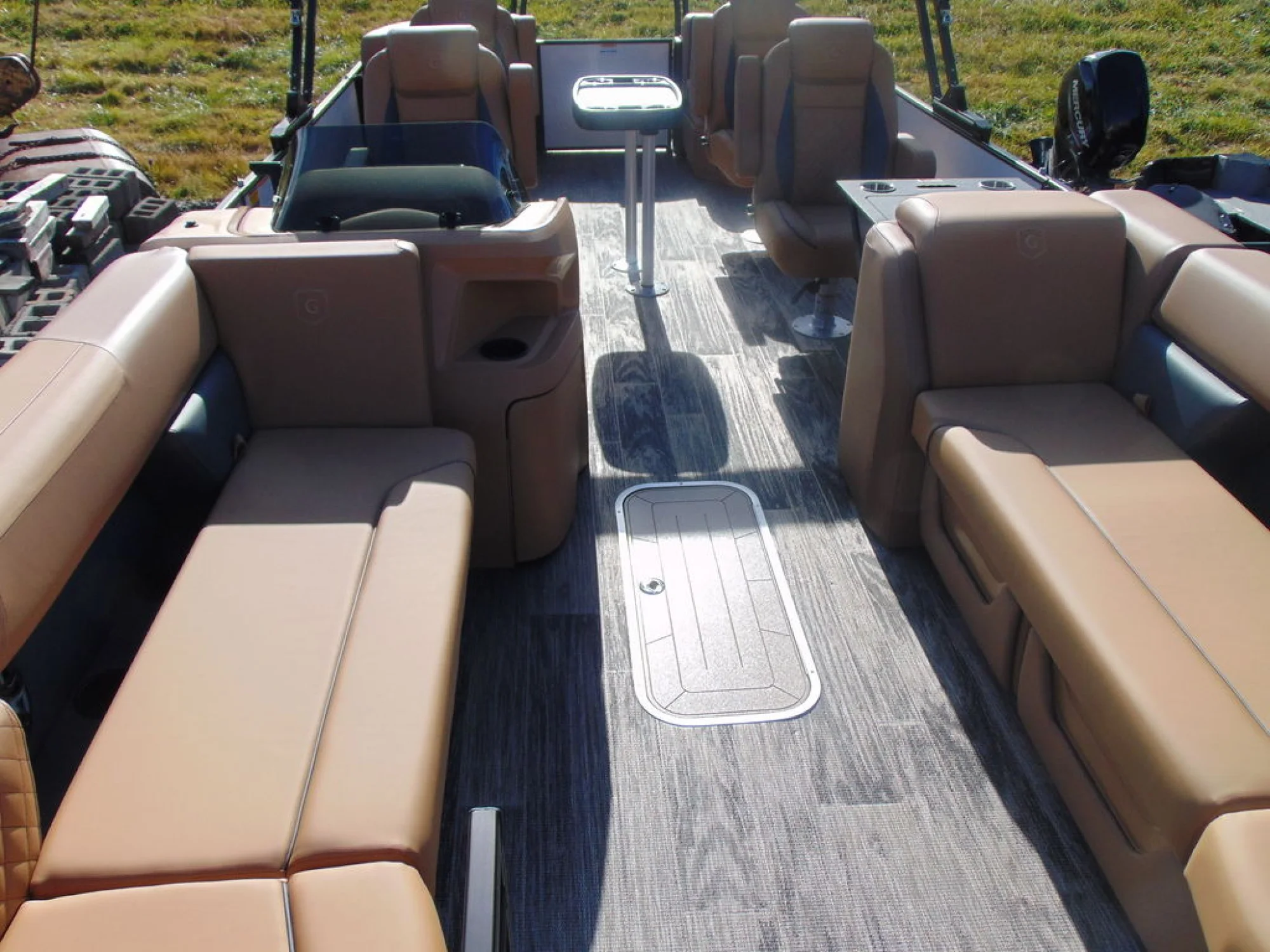 Godfrey Pontoons Sweetwater 2486 C 27" iMPACT Center Tube Package - Image 4