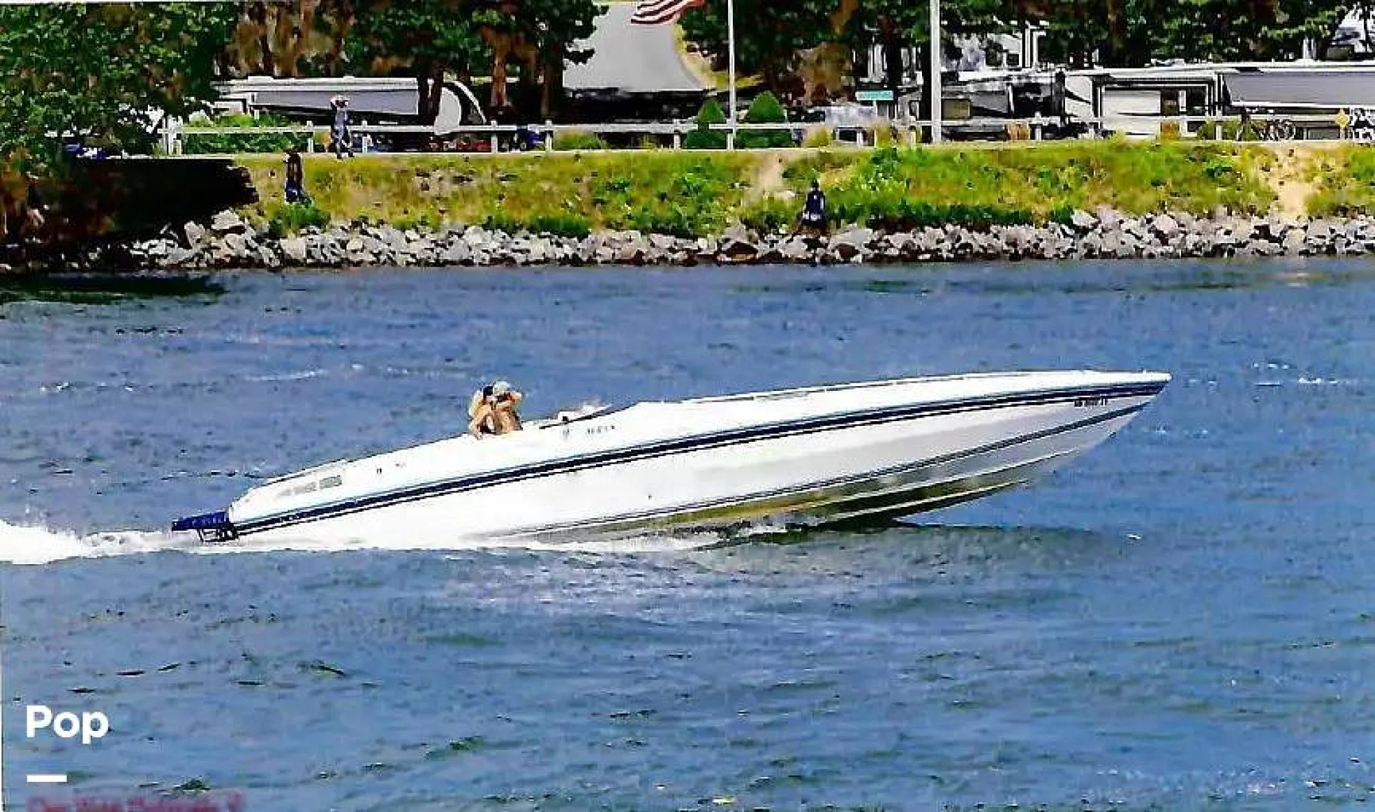 1993 Scarab 38 Thunder - Image 2