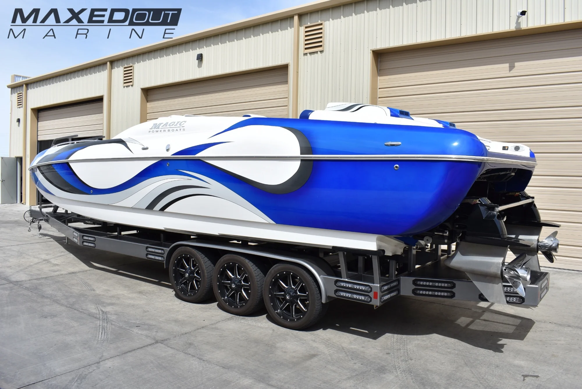 2008 Magic 30 Scepter Open Bow Twin Mercury Racing 700 SCI's!! - Image 4