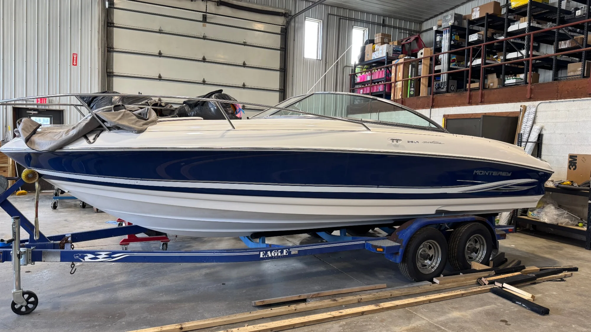 2002 Monterey 218 LS Cuddy - 5.0L MPI - Image 2