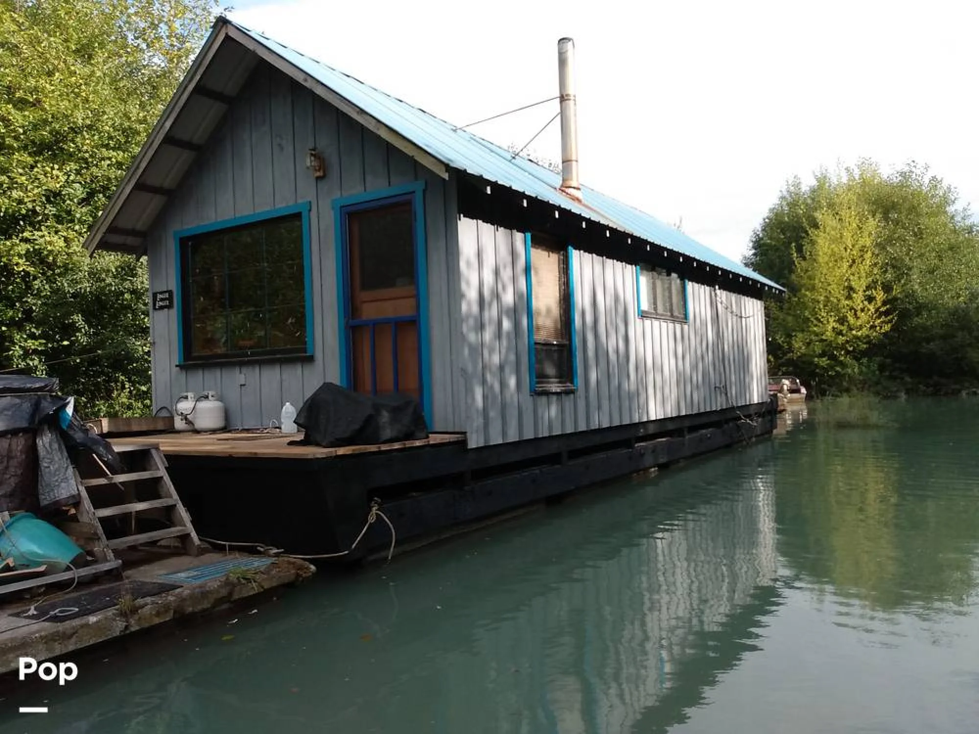 1999 Custom Built Houseboat - Main Image