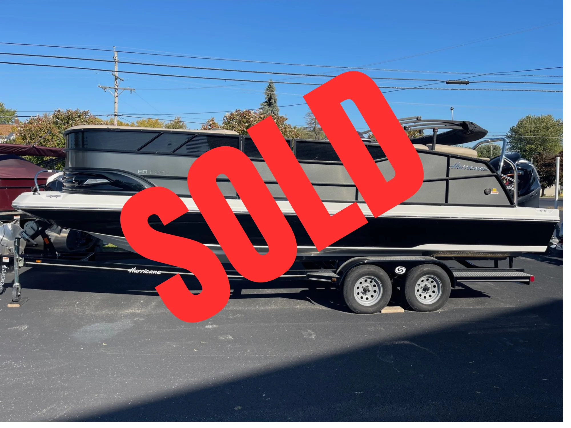 2023 Hurricane 23ft FunDeck 236 OB