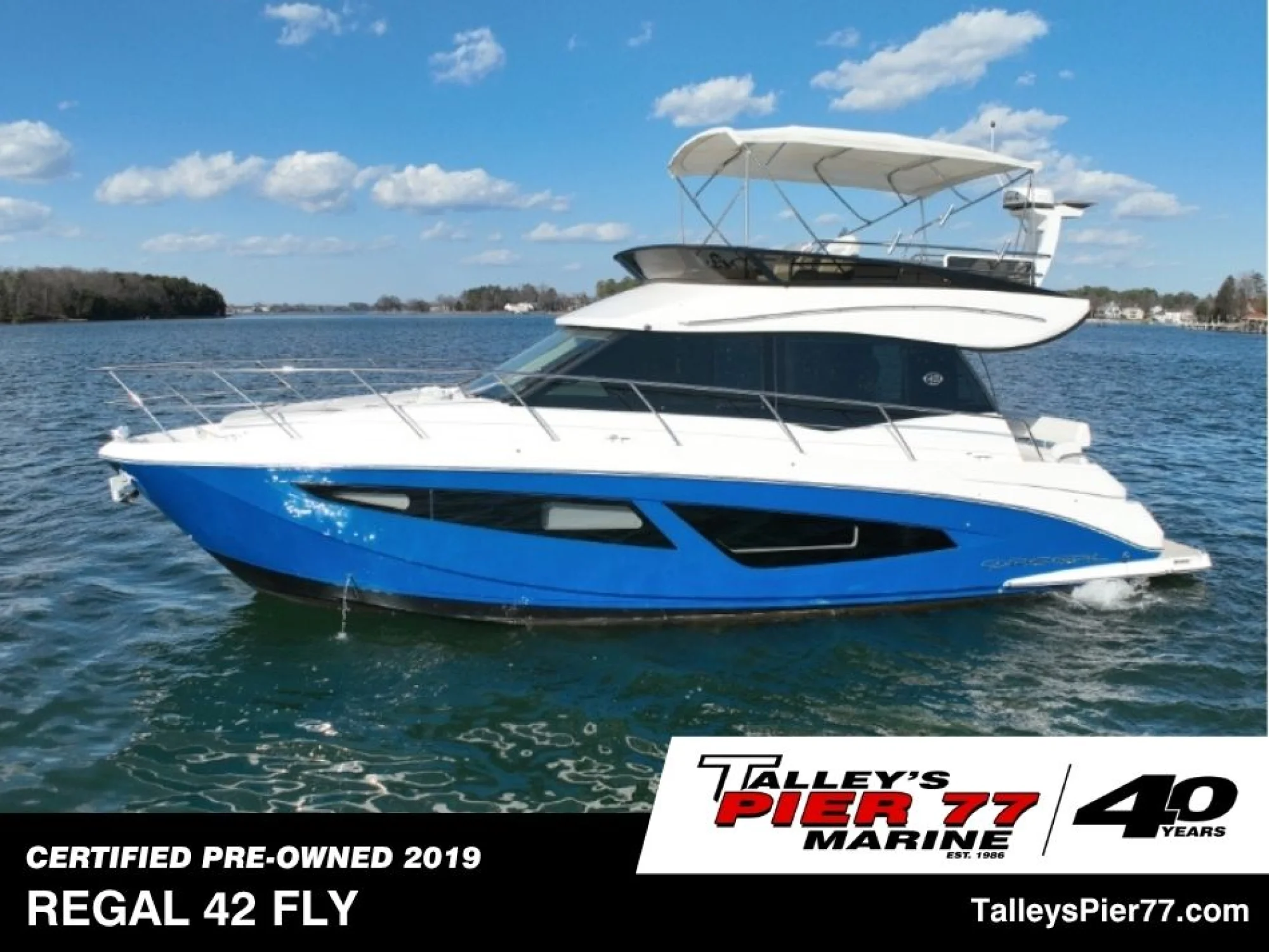 2019 Regal 42 Fly