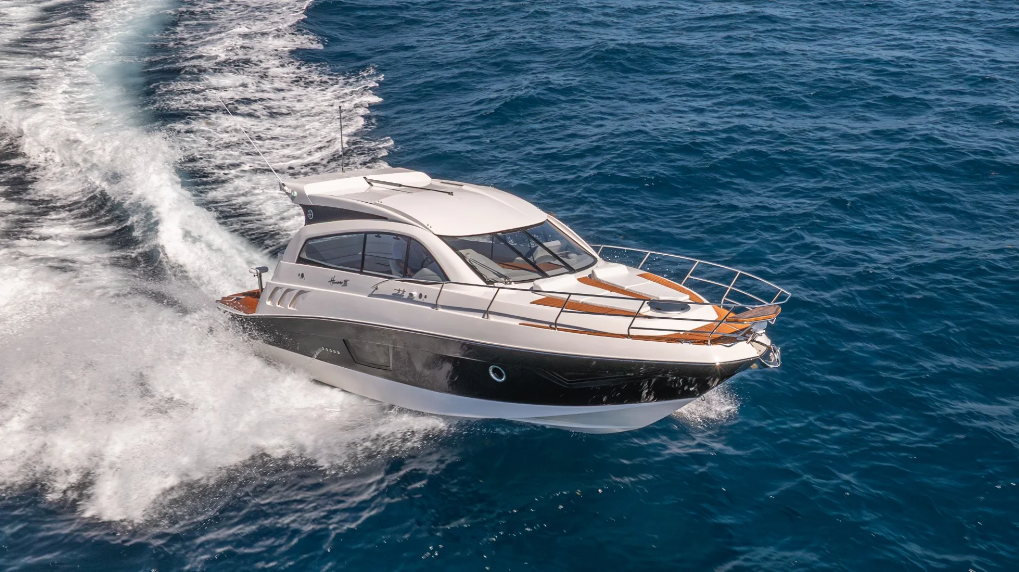 2026 Hanover Yachts 375- White and Black Edition - Image 2