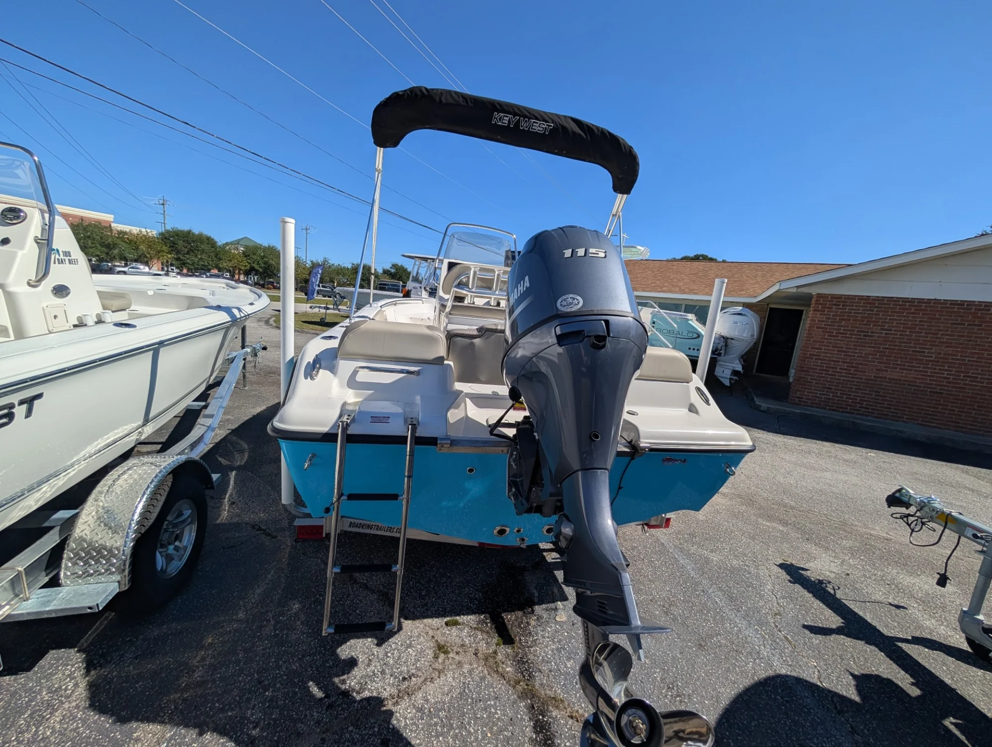 2024 Key West 189 FS Marathon Blue - Image 4