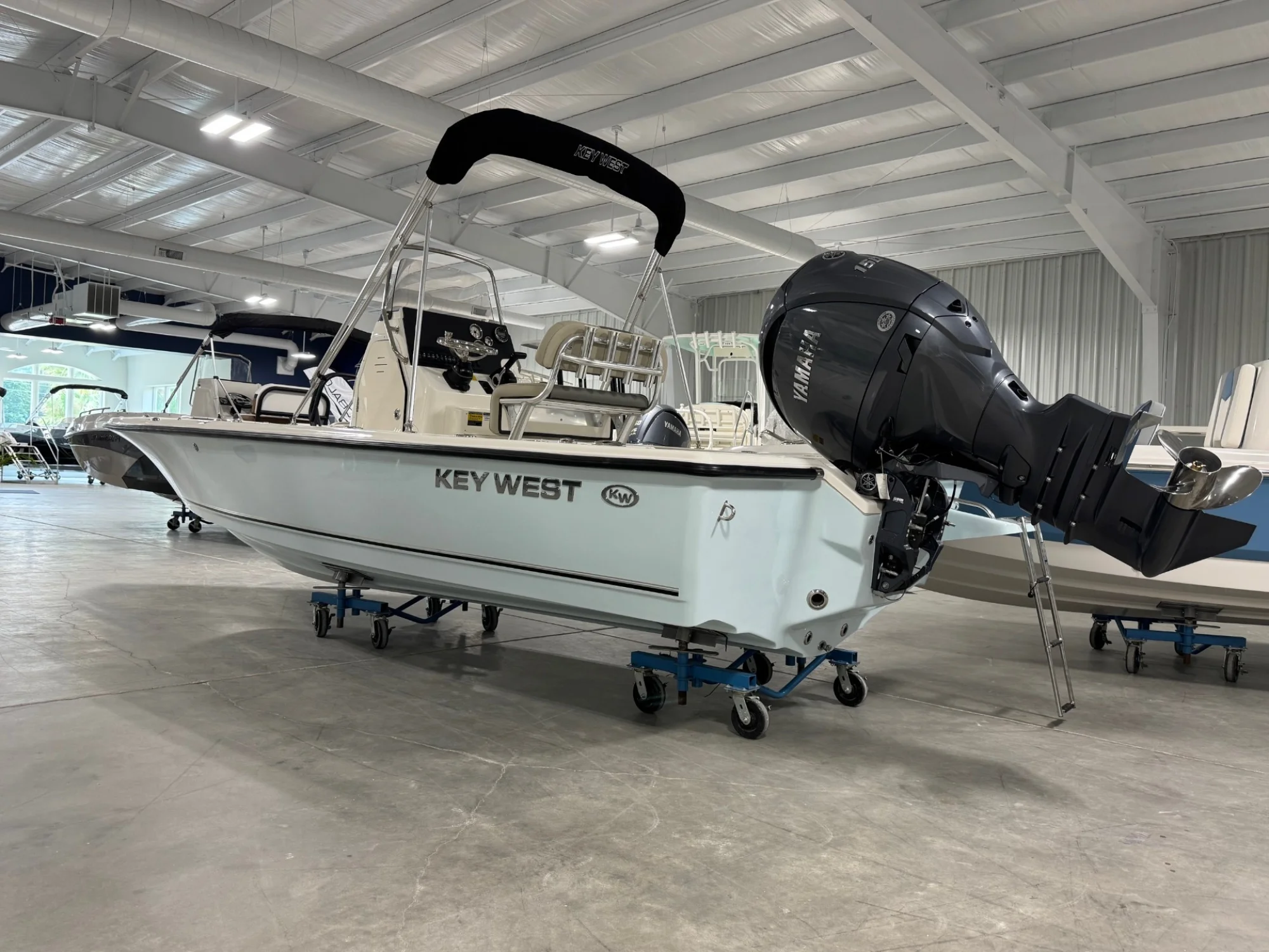 2026 Key West 210 Bay Reef Solid Ice Blue - Image 2