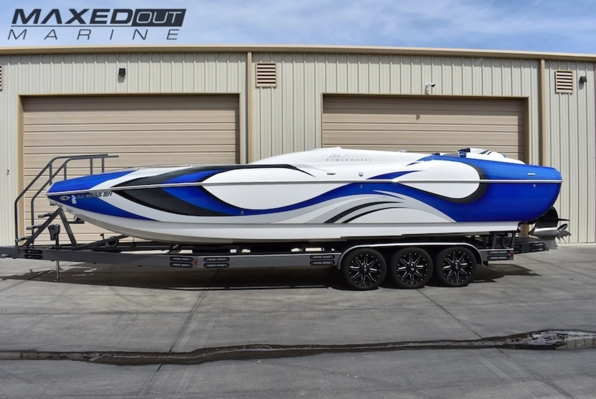 2008 Magic 30 Scepter Open Bow Twin Mercury Racing 700 SCI's!! - Main Image