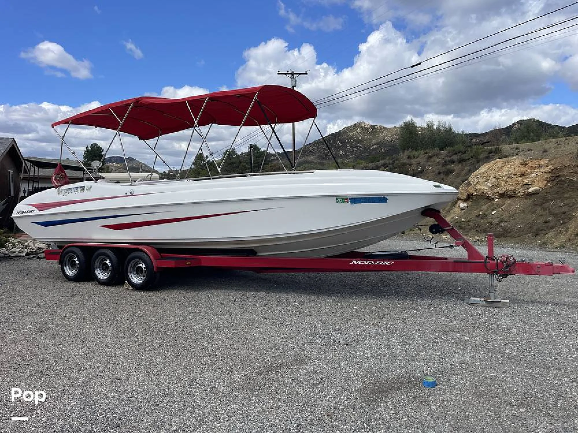 1998 Nordic Boats 26 Deck Boat - Main Image