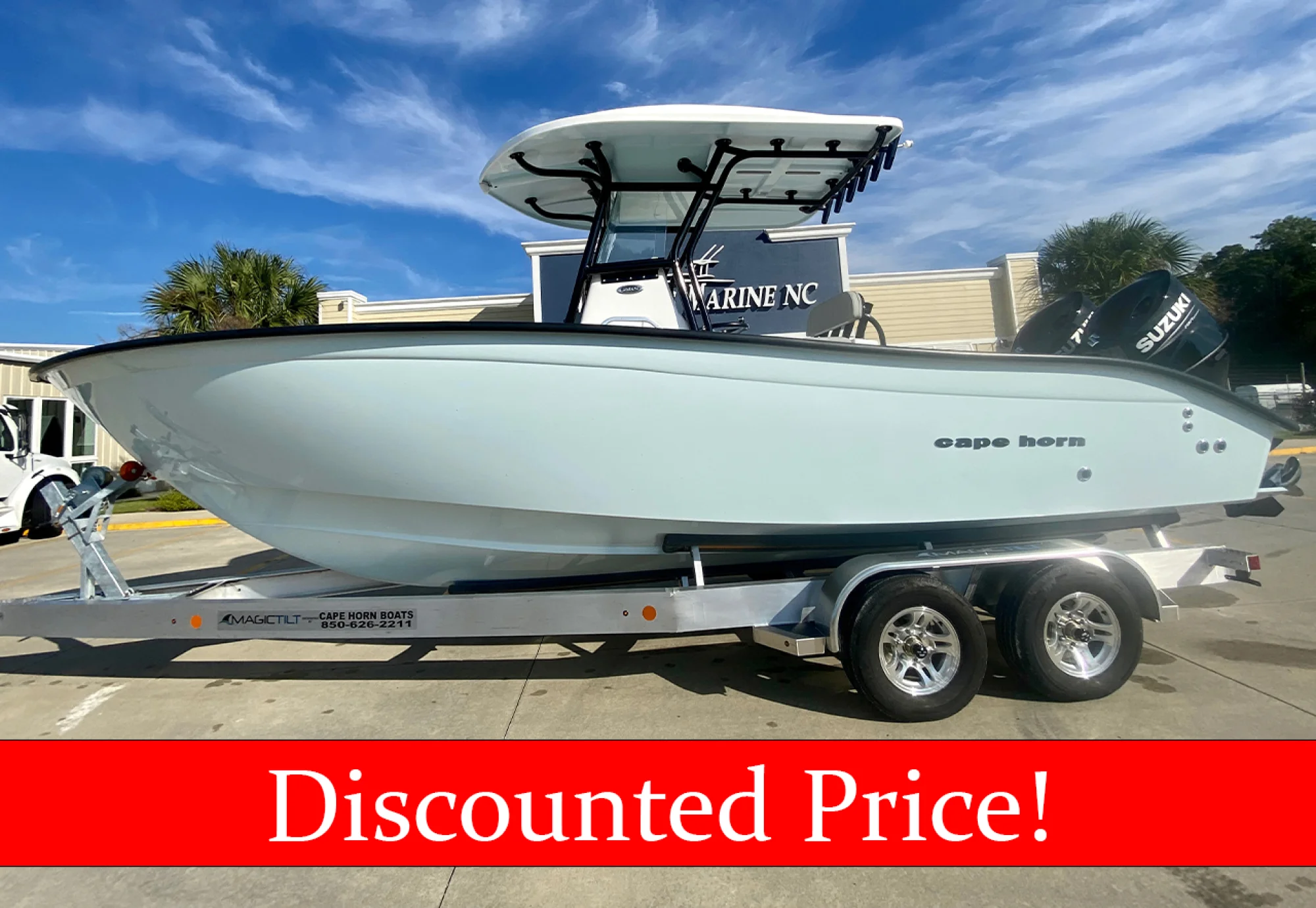 2024 Cape Horn 24XS Solid Ice Blue