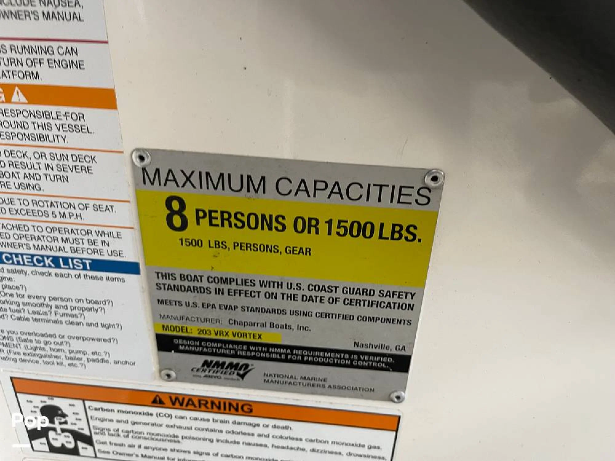 2017 Chaparral 203 VRX - Image 4