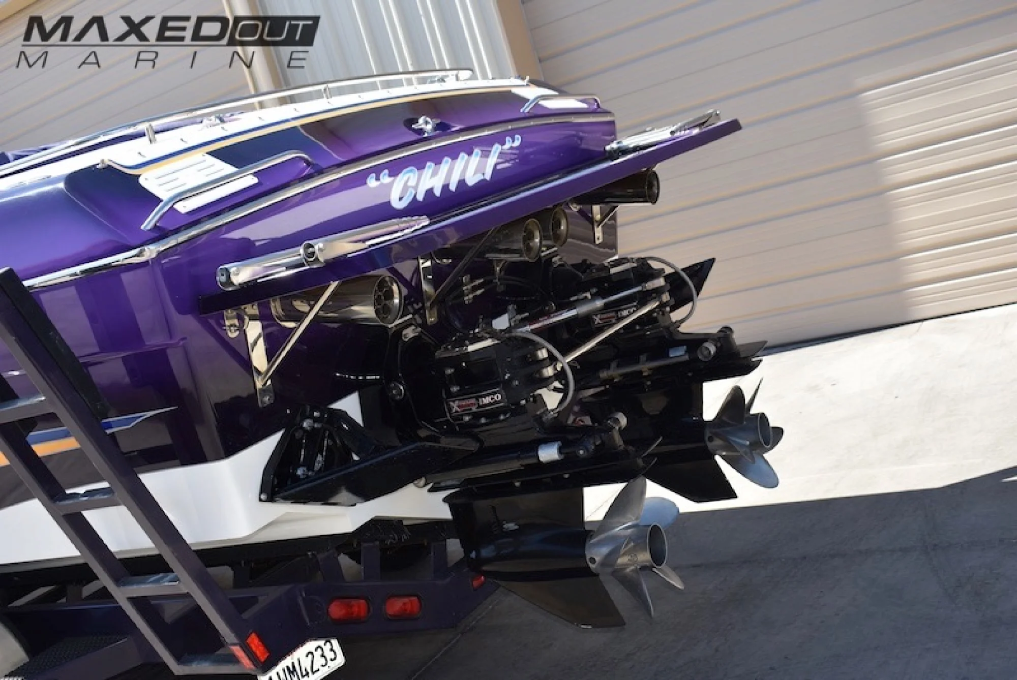 2000 Hallett 340 Mid Cabin Open Bow. Whippled Mercury Racing 500's!! - Image 5