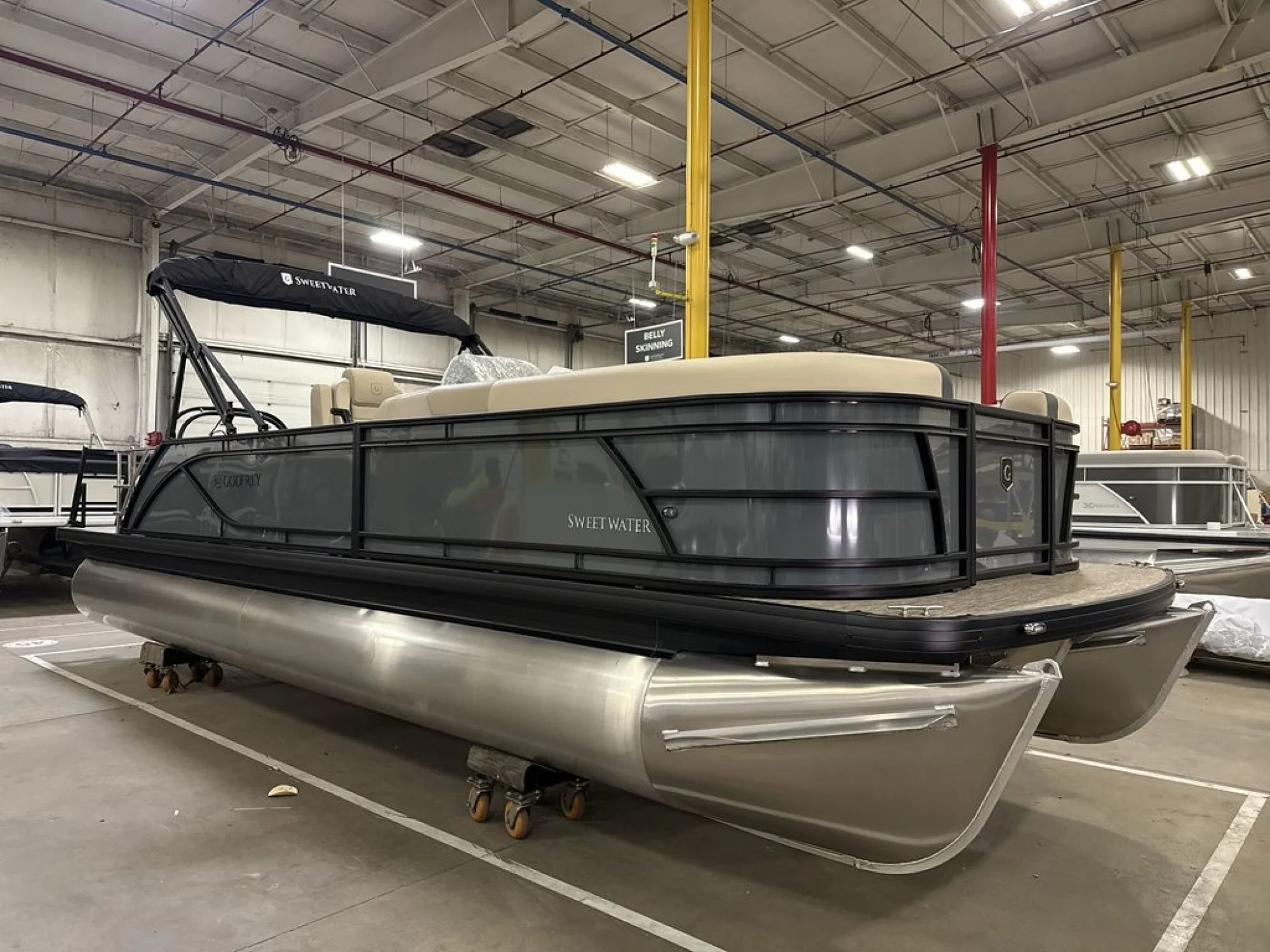 Godfrey Pontoons Sweetwater 2286 SFL 27" iMPACT Center Tube Package - Main Image
