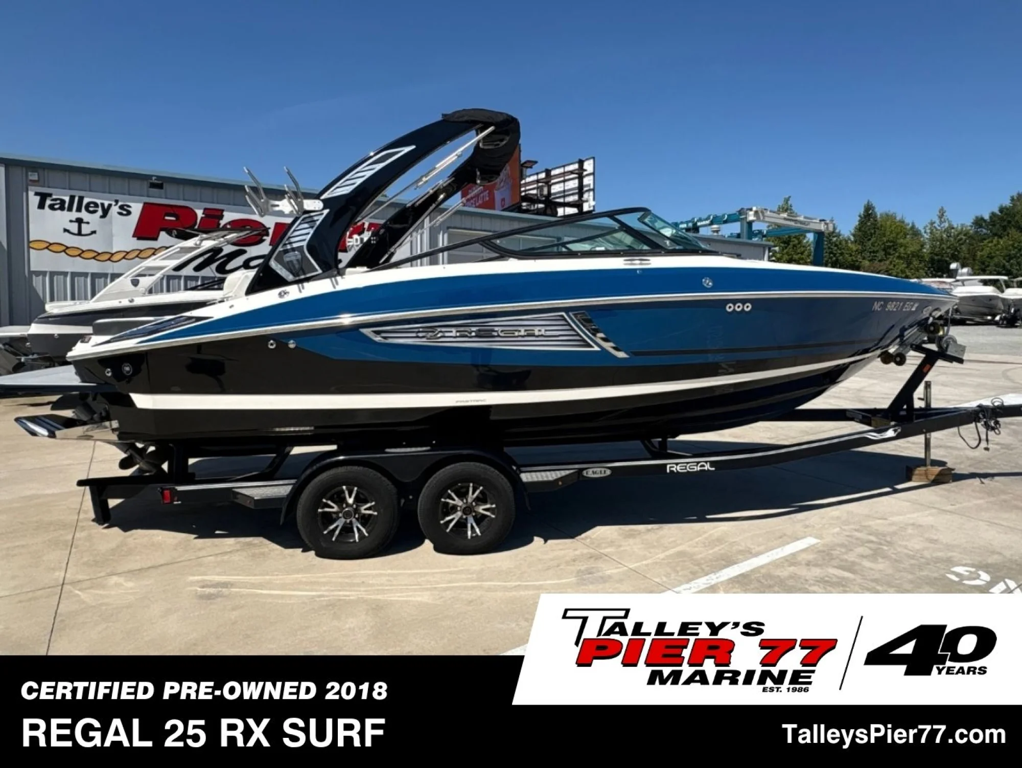 2018 Regal 2500 RX Surf