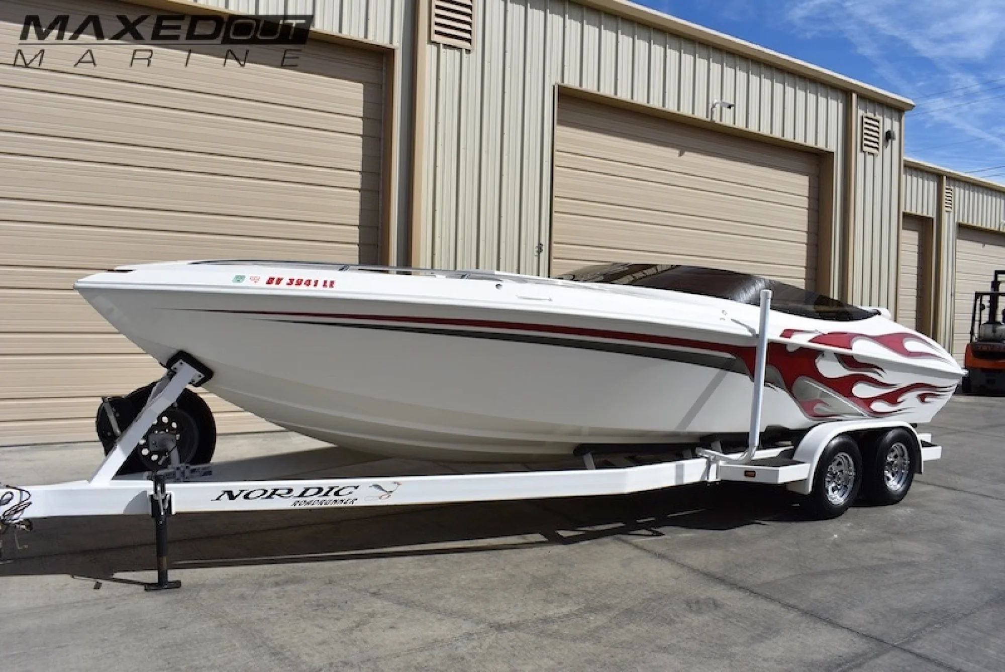 2002 Nordic 25 Rage Mid Cabin Open Bow. Mercury 496 HO!! - Image 2