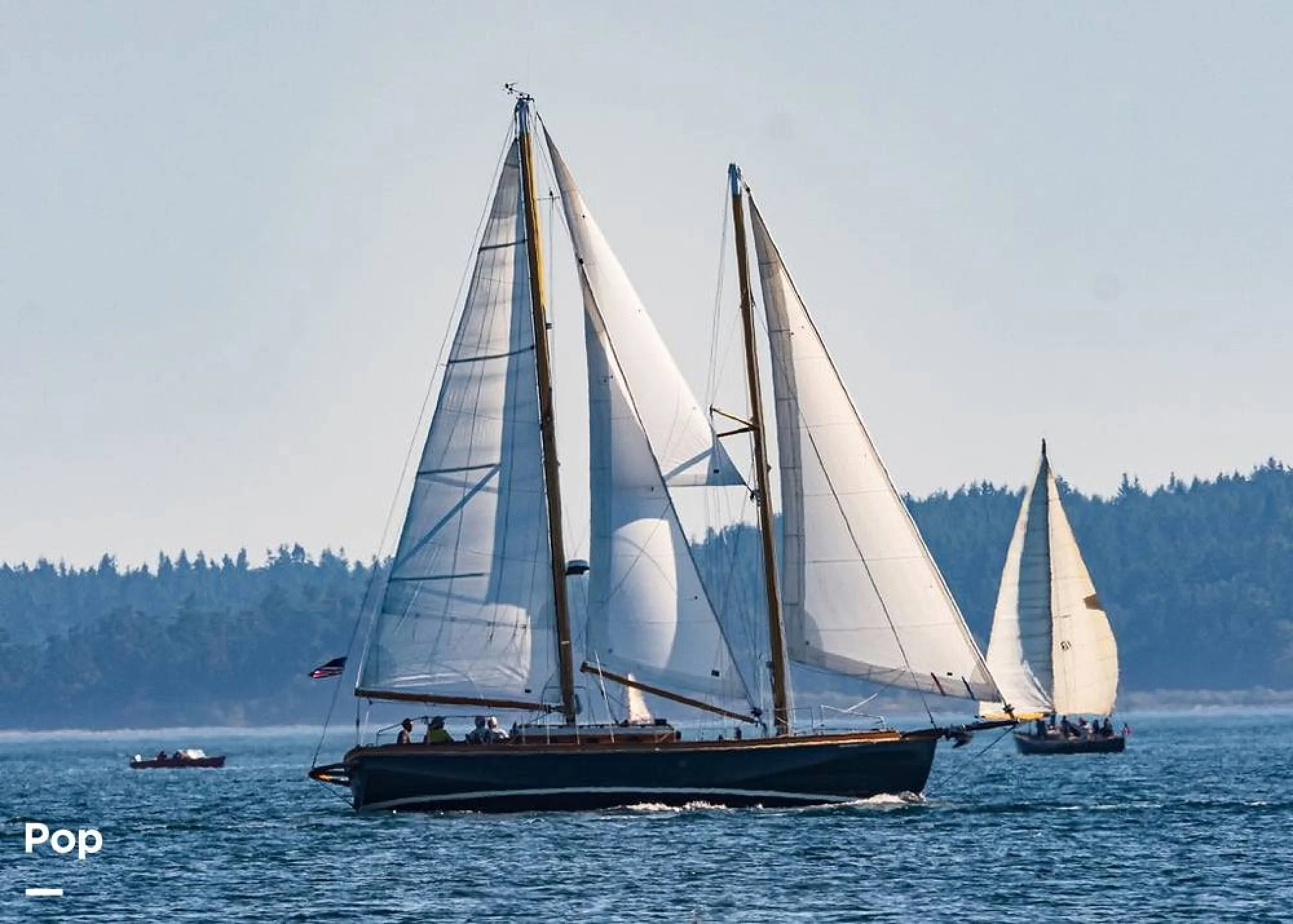 2000 Covey Island 38 Custom Schooner - Main Image