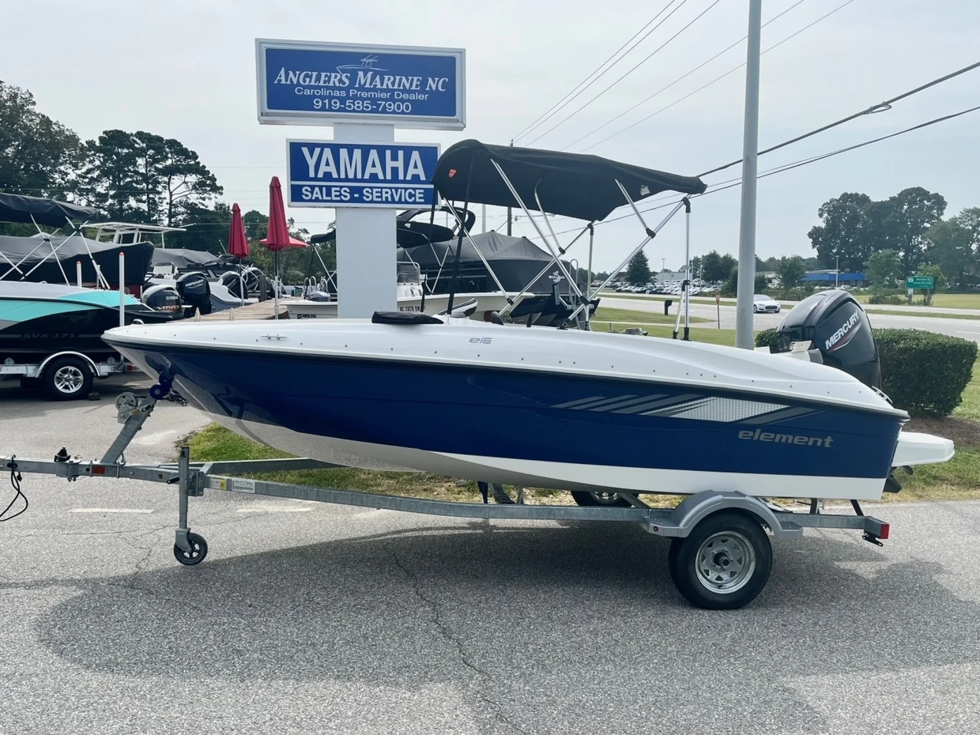 2026 Bayliner Element E16 Blue/White