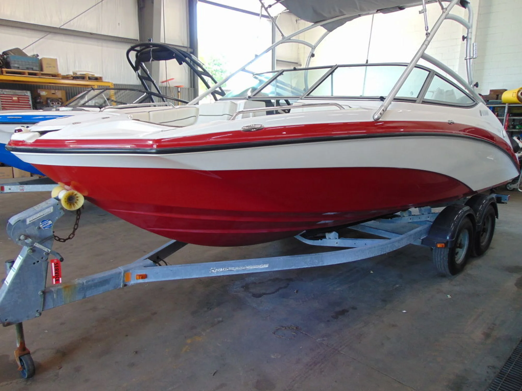 Yamaha Marine AR210 With Galvanized Trailer - Image 2