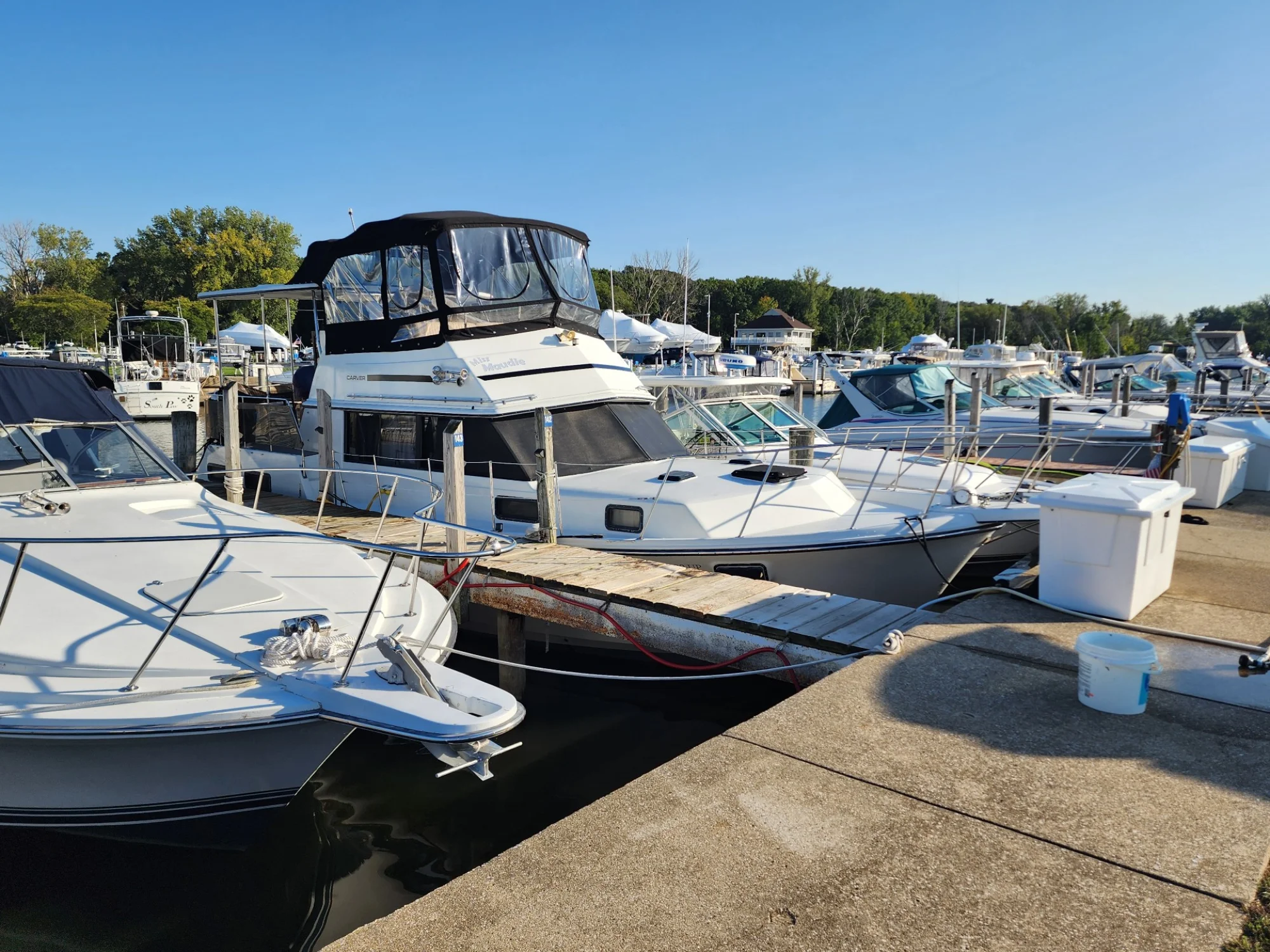 36 ft 1989 Carver 3607 Aft Cabin Motor Yacht - Image 3