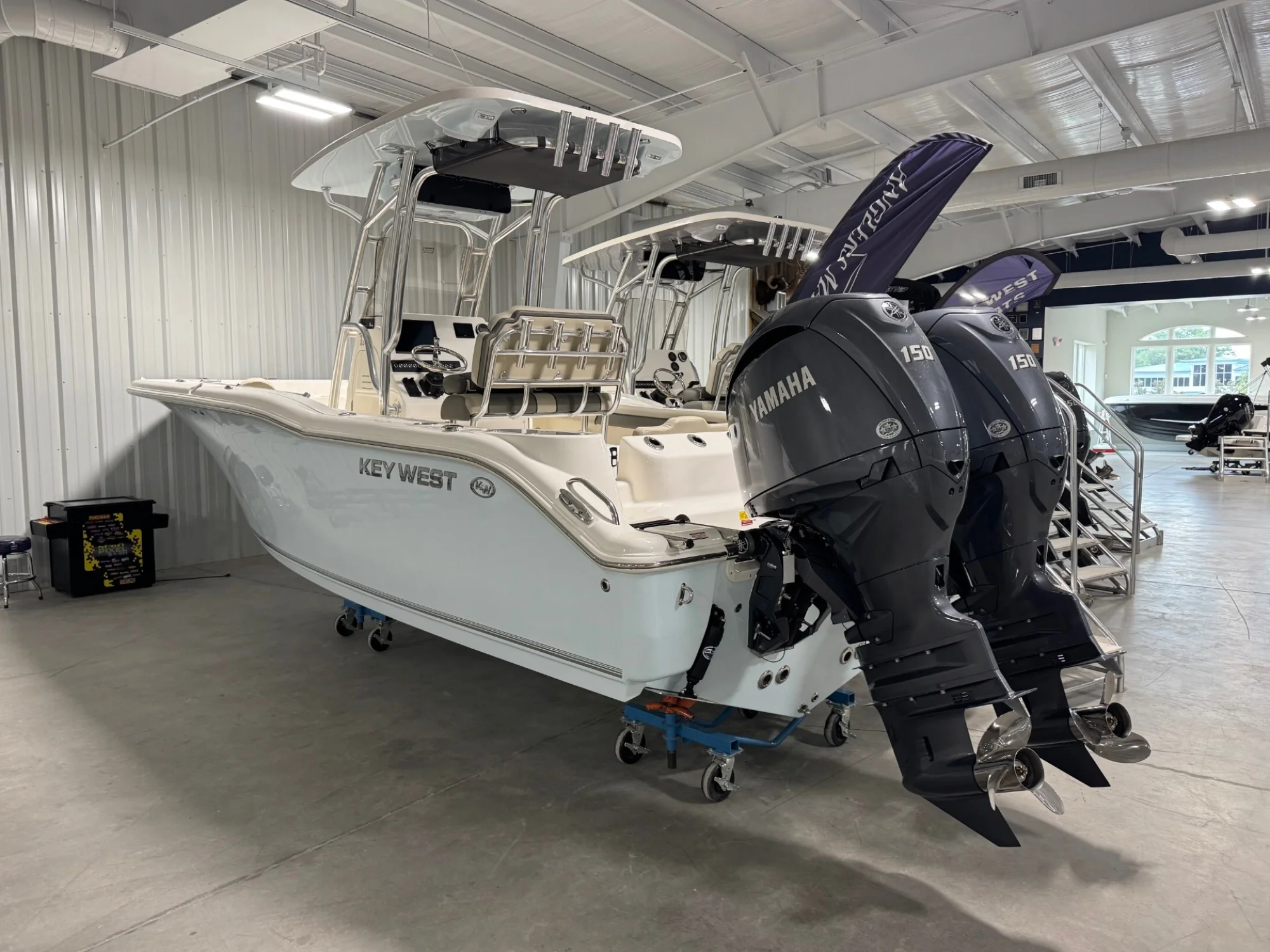 2026 Key West 244 Solid Ice Blue - Image 3