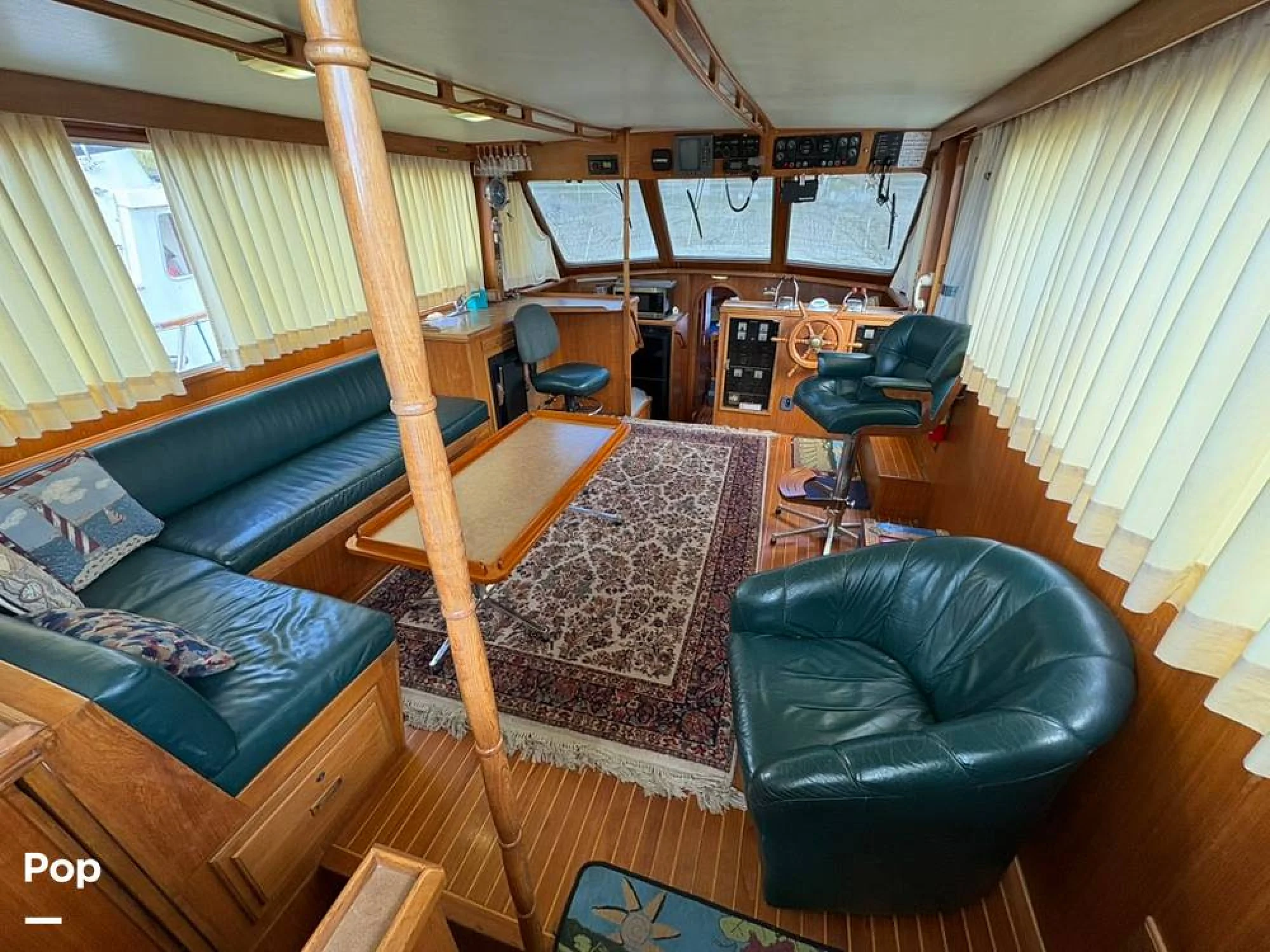 1986 Custom Taiwan Overseas 46 Sundeck Trawler - Image 4