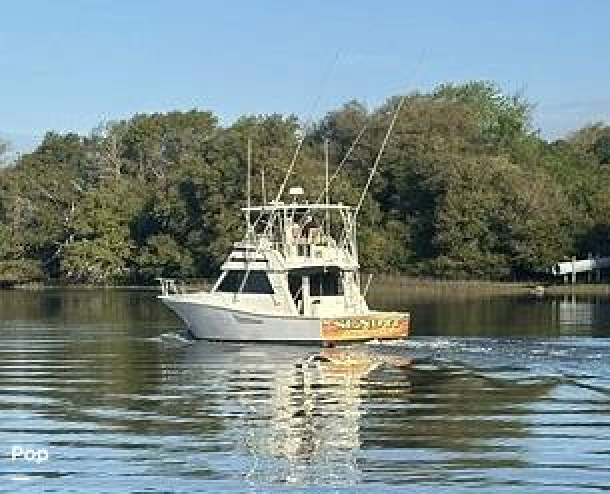 1990 Viking 38 Convertible - Image 3
