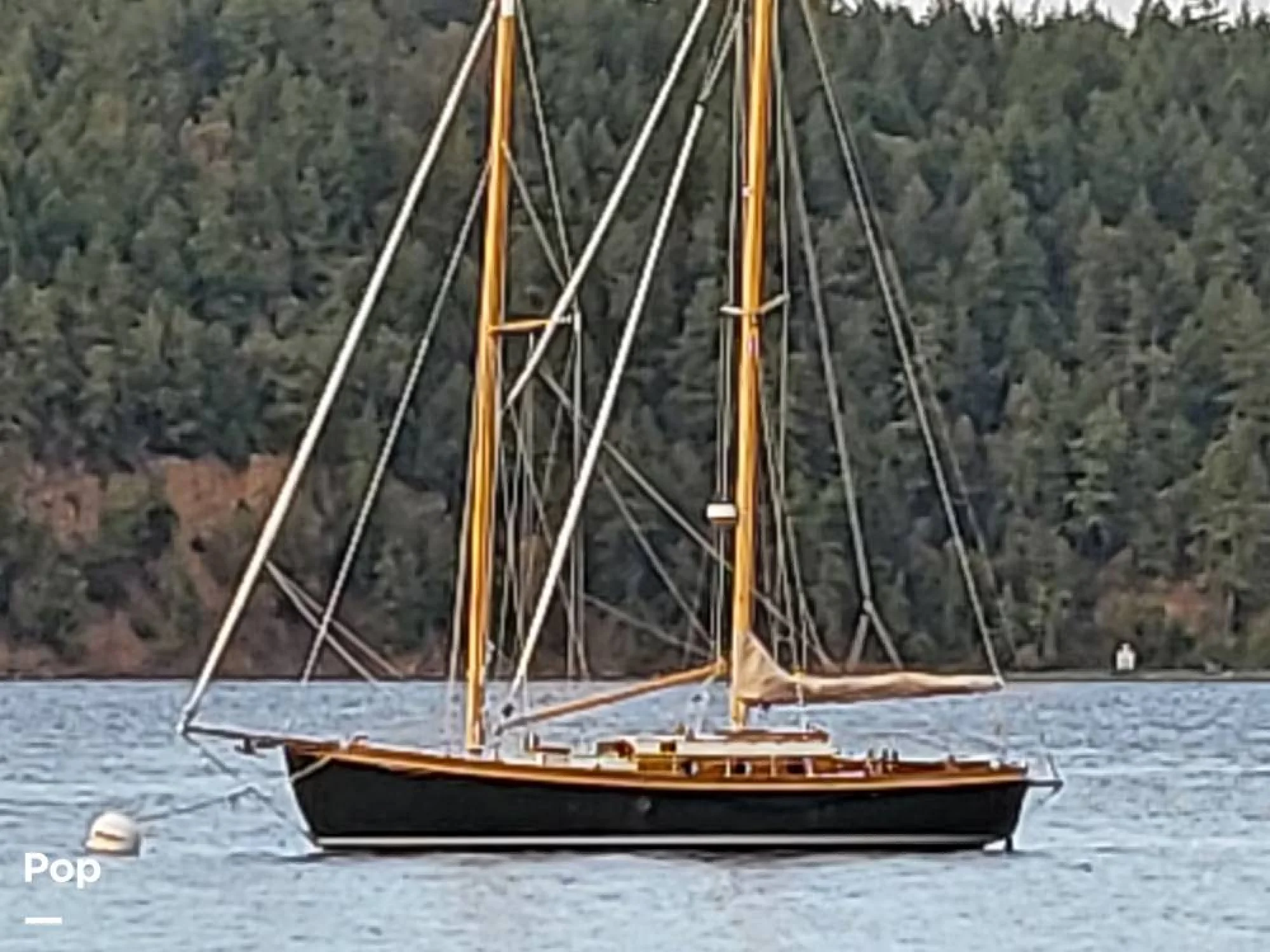 2000 Covey Island 38 Custom Schooner - Image 4