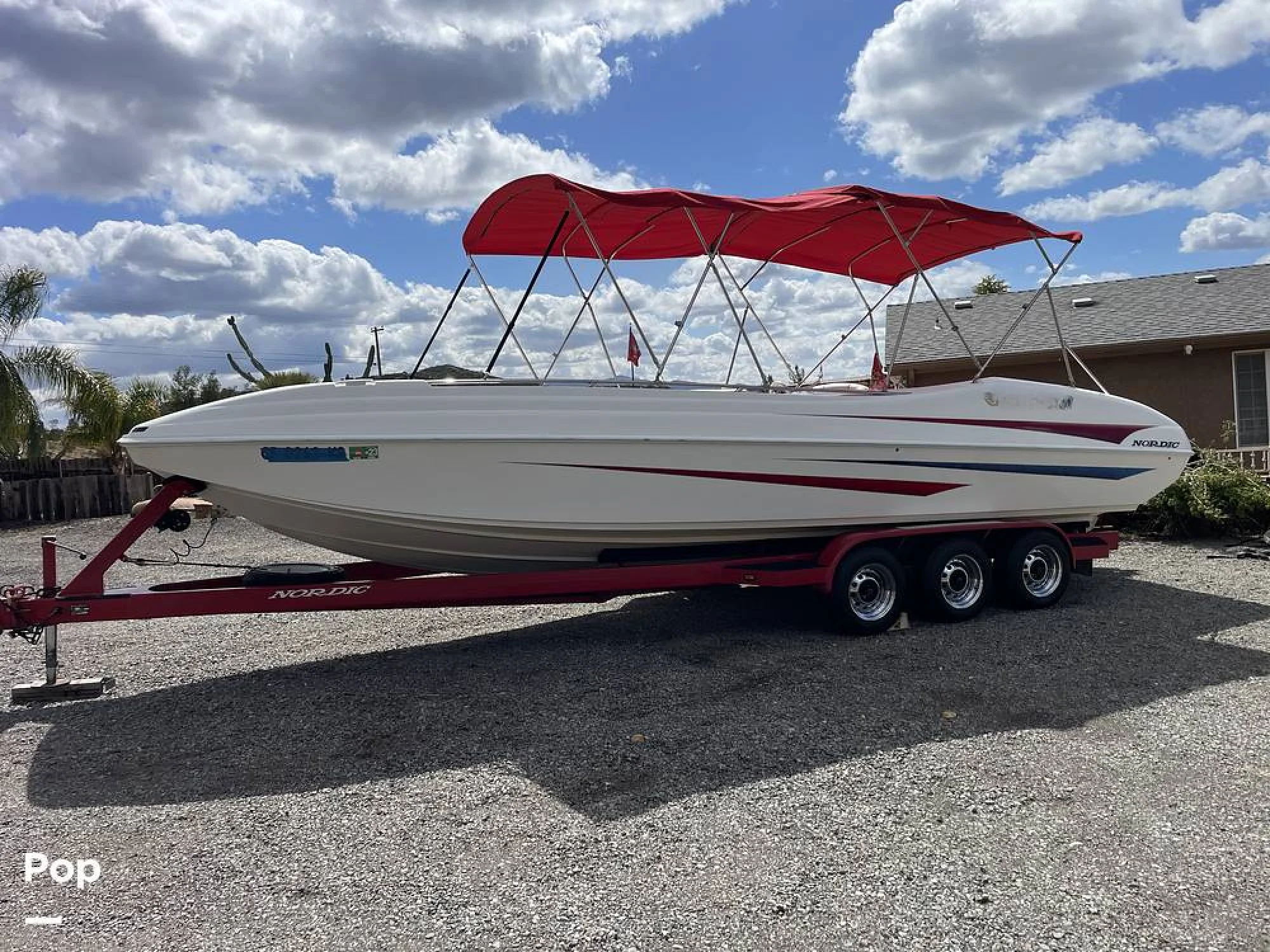 1998 Nordic Boats 26 Deck Boat - Main Image