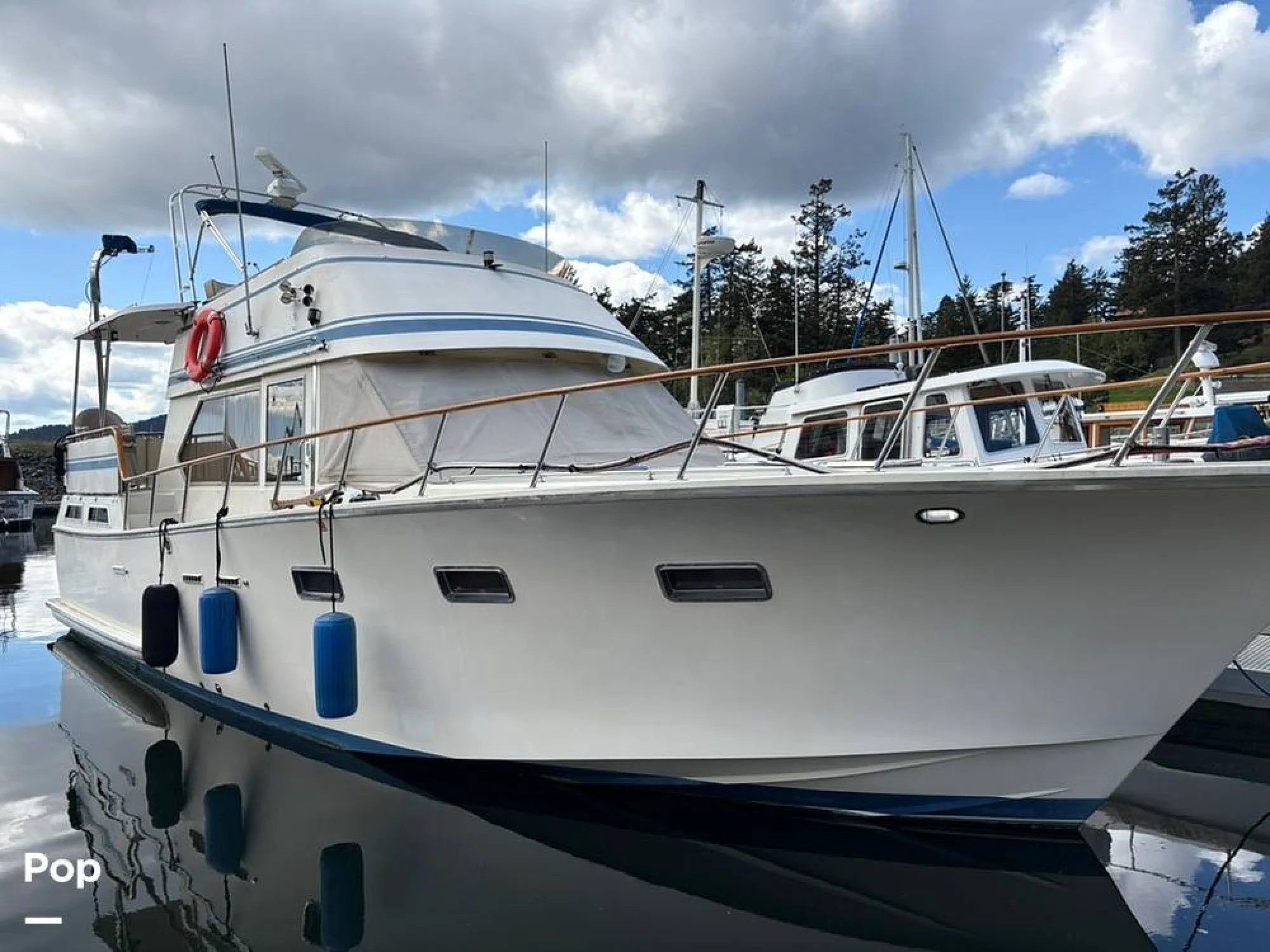 1986 Custom Taiwan Overseas 46 Sundeck Trawler - Image 2