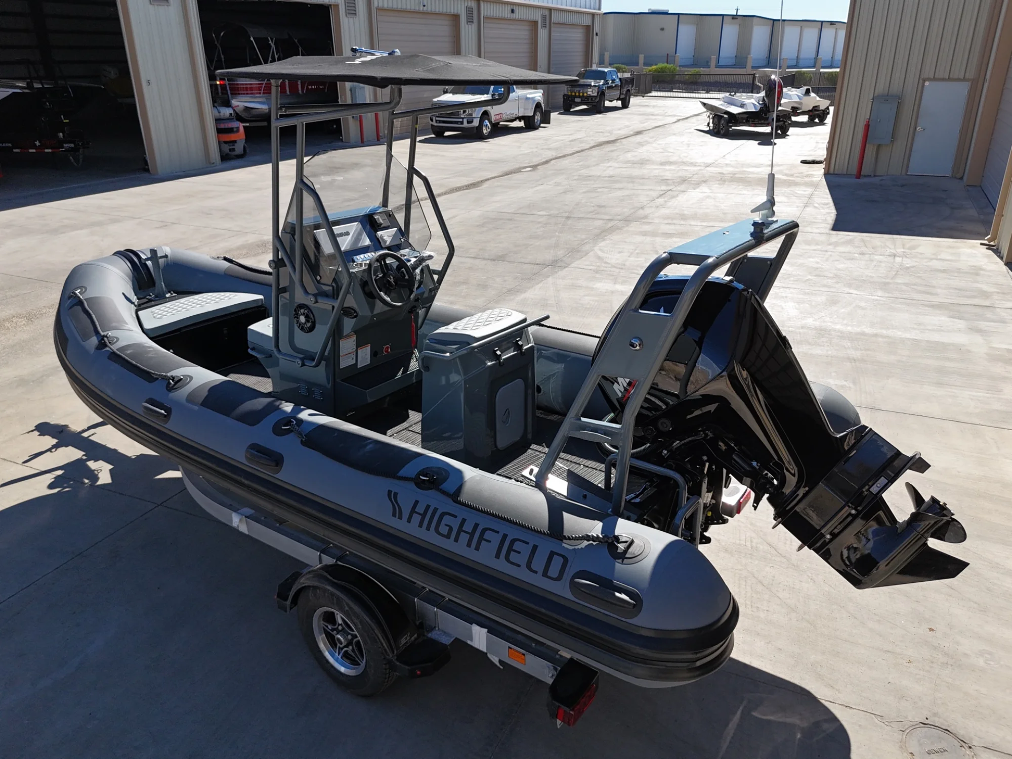 Highfield PA 540 / Merc 115