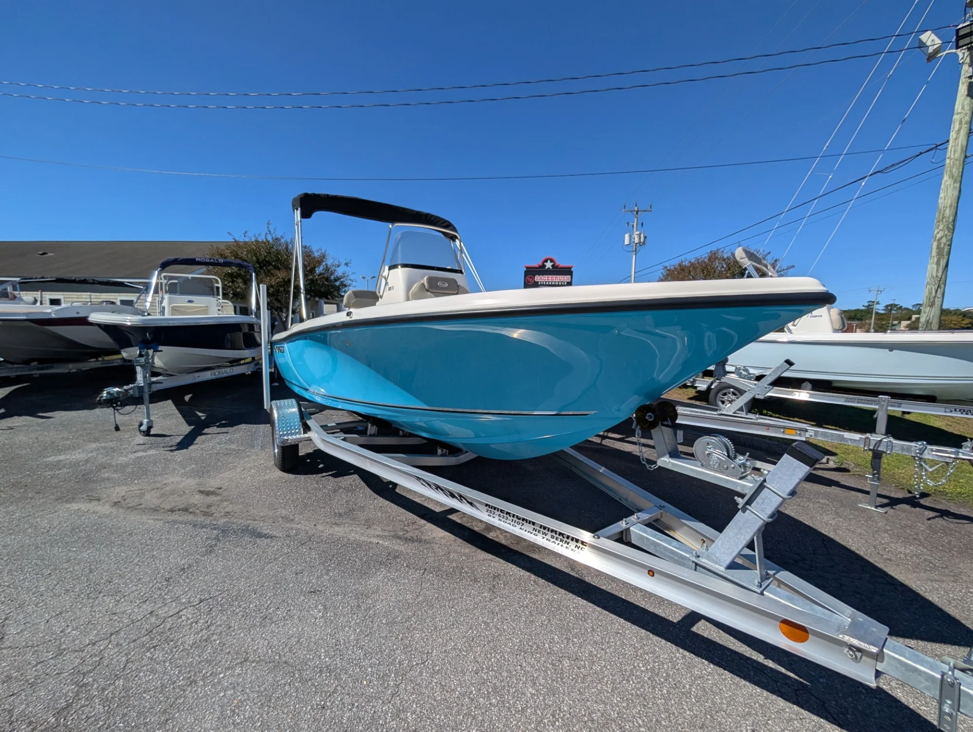 2024 Key West 189 FS Marathon Blue - Image 3