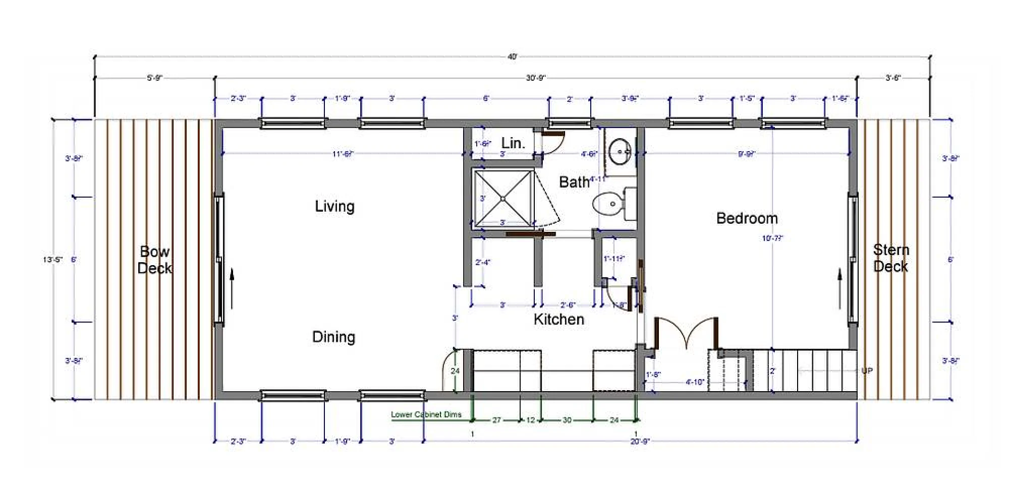 2025 East Coast Houseboats Freedom 40 - Image 3
