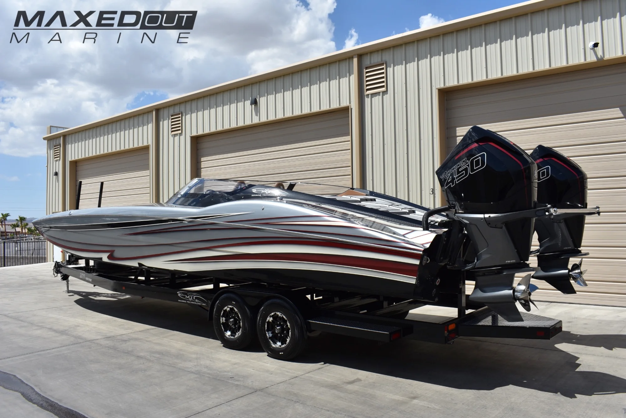 2020 MTI 340X Carbon Twin Mercury Racing 450R's!! - Image 4