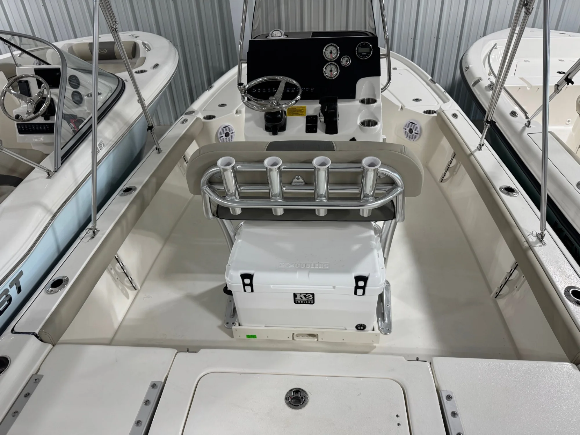 2026 Key West 210 Bay Reef Solid Ice Blue - Image 5