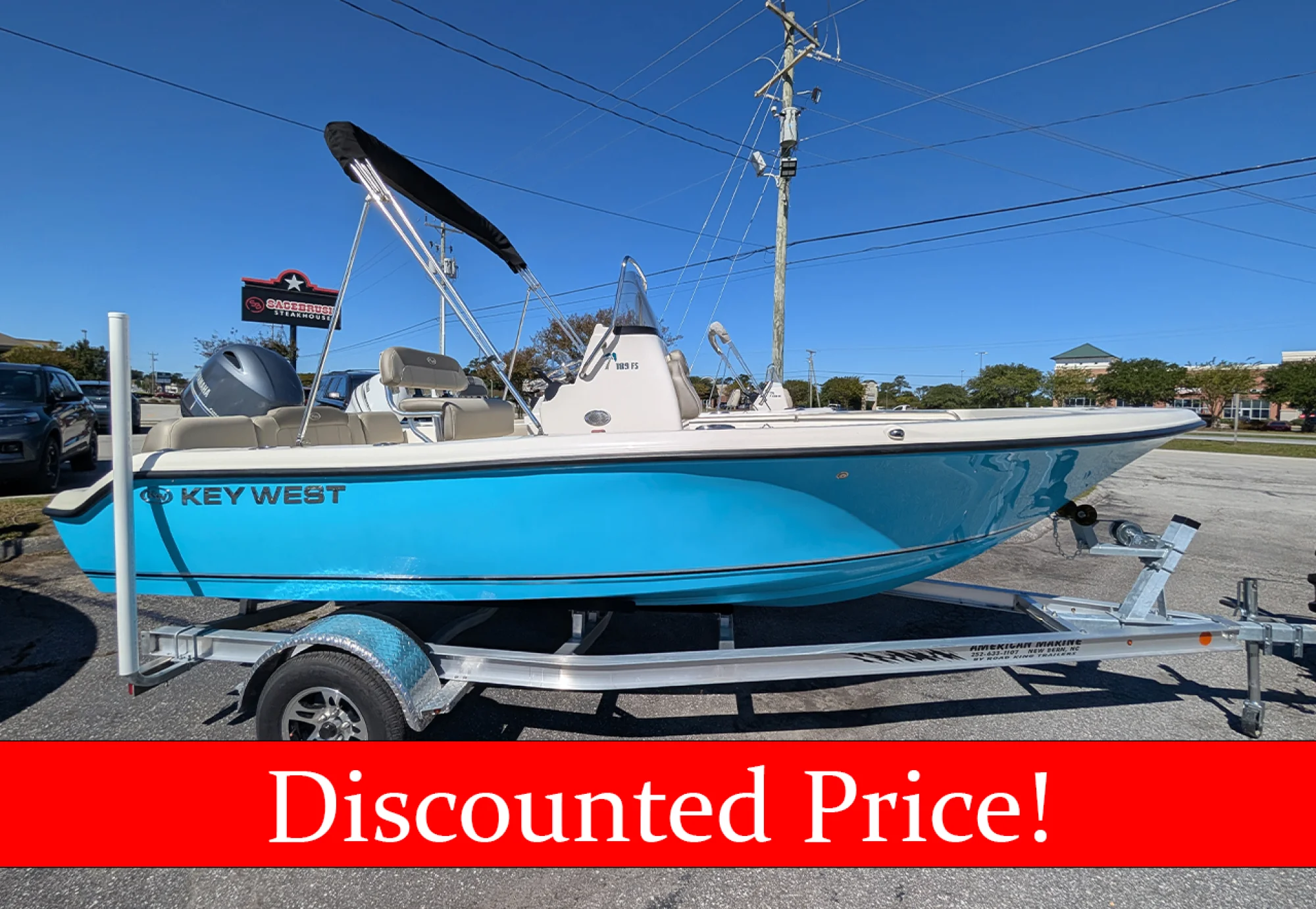 2024 Key West 189 FS Marathon Blue