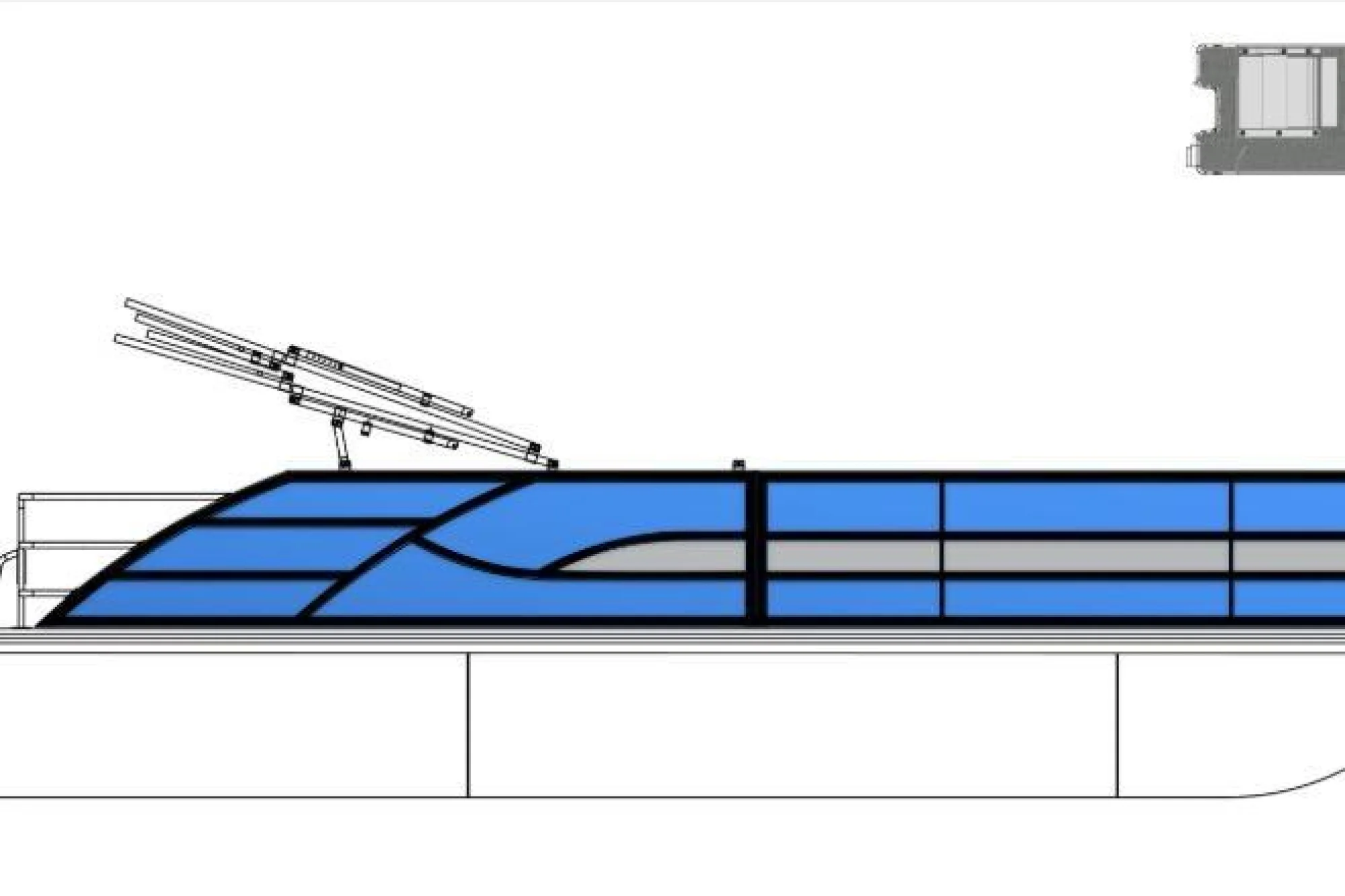 2026 Bentley Pontoons Legacy 200 Swingback