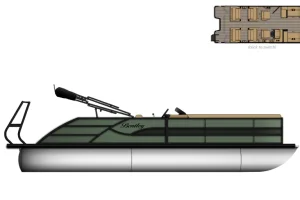 2027 Bentley Pontoons Legacy 223 Quad Swingback