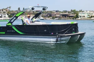 2023 South Bay 25 Pontoon Loaded, Low Hours, Trailer, Ready Now
