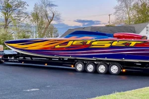 2020 50' Skater w twin T55 turbines