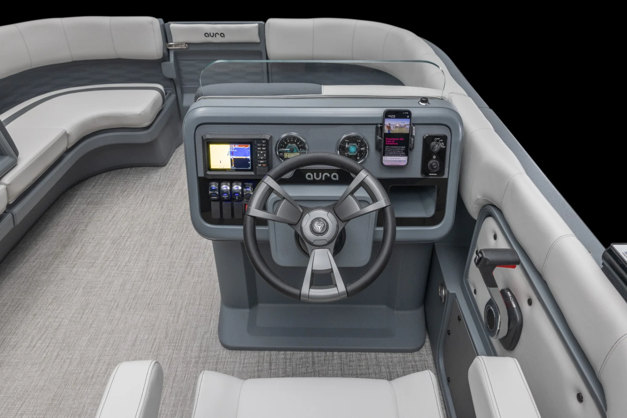 Aura Pontoons Boulder Silver - Image 5