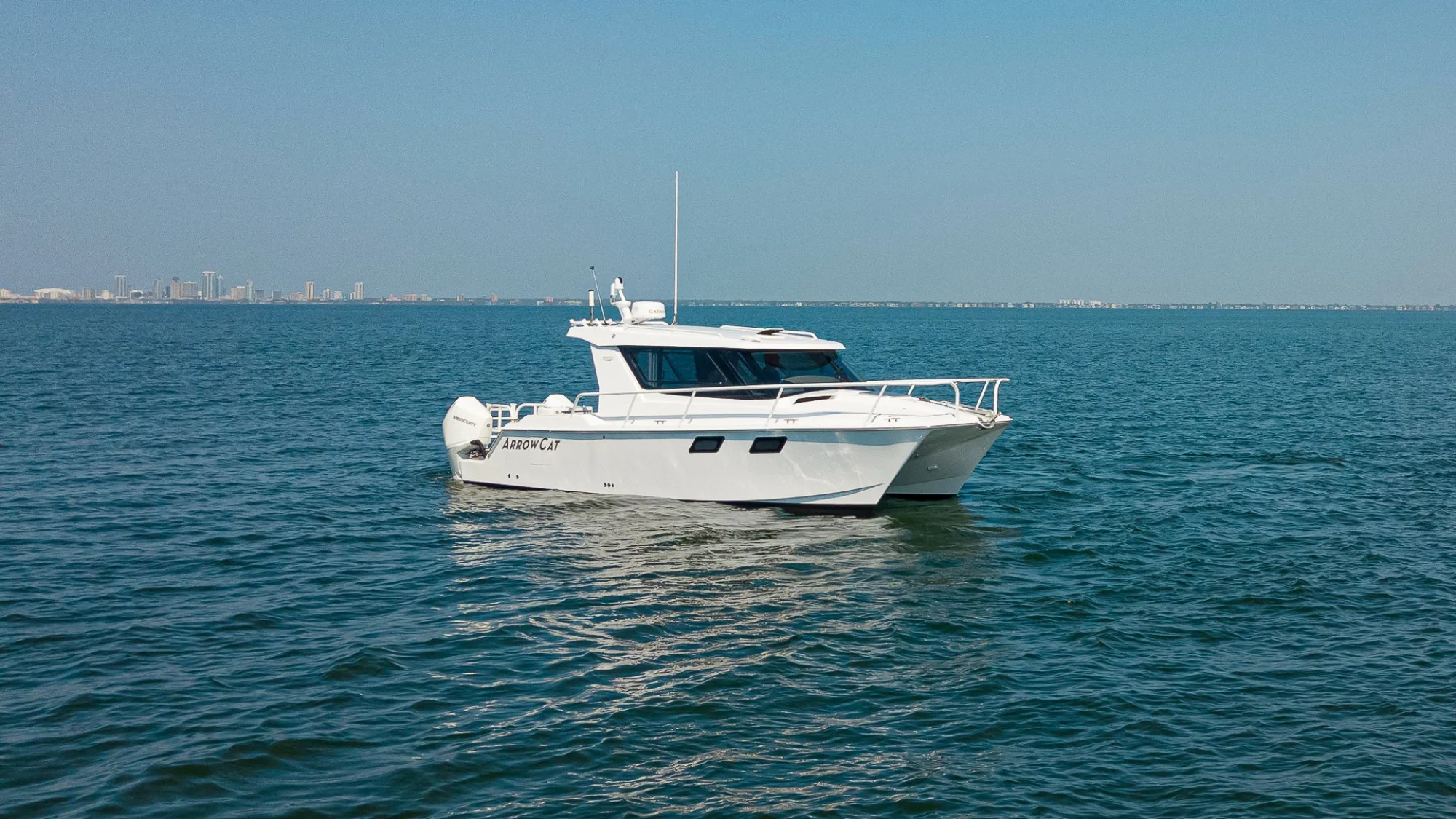 ArrowCat Power Catamarans 320 Pilot House - Image 3